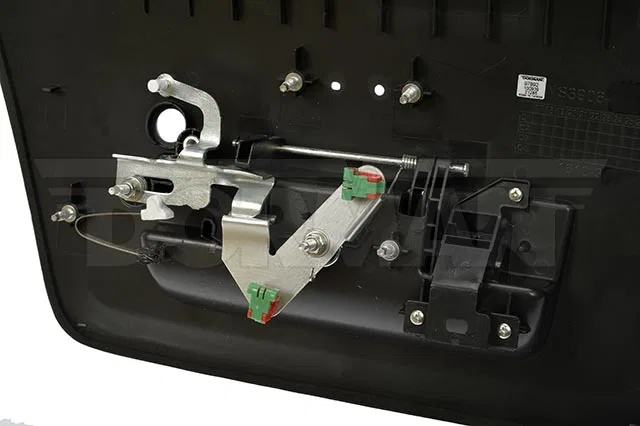 97992 – DORMAN Tailgate Handle, OE Replacement Black Plastic With Keyhole - view 2